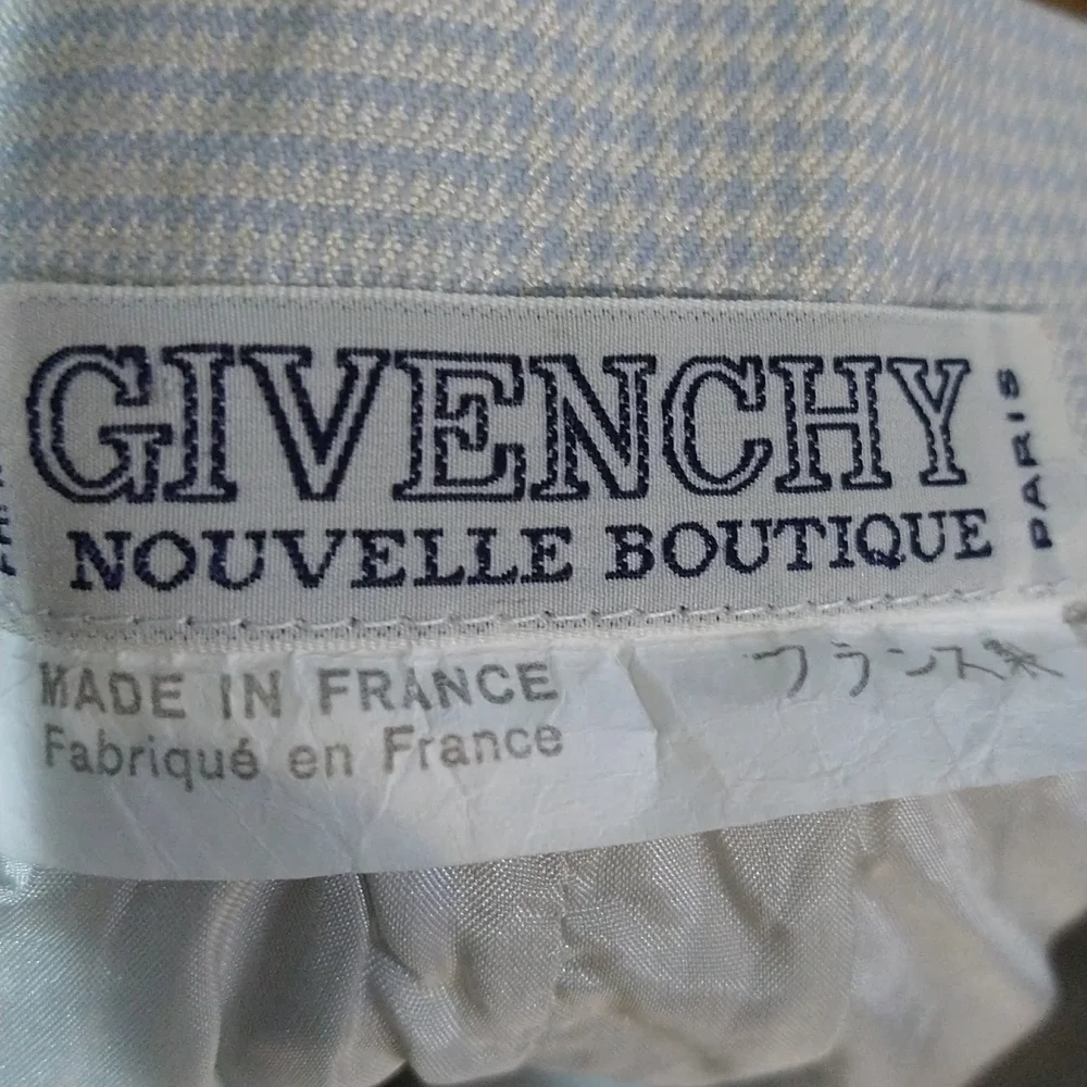 Vintage Givenchy Nouvelle Boutique Houndstooth Skirt - Picture 5 of 5